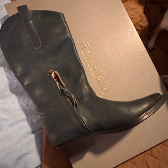 COPY - Franco Sarto Liandra leather boots - Picture 3 of 3